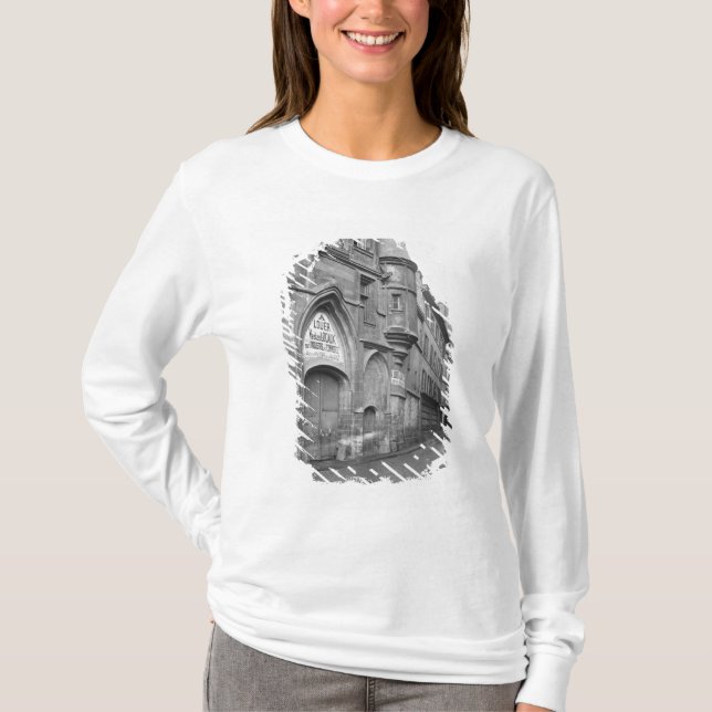 Hotell de Sens, sent - århundrade-tidigt för th 19 Tee Shirt (Framsida)