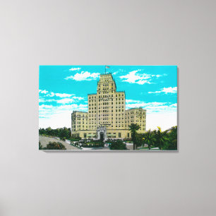 Hotell för El Cortez i San Diego, CASan Diego, CA Canvastryck