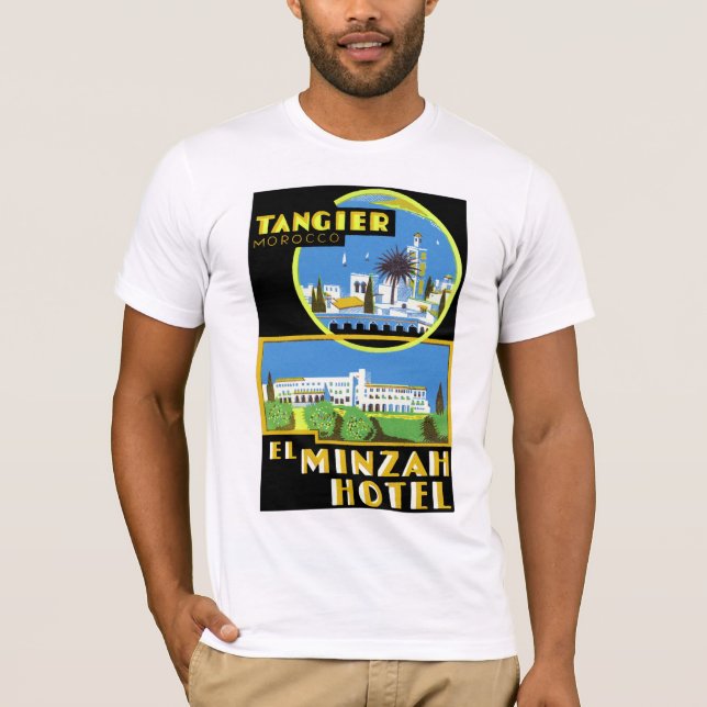 Hotell för El Minzah, Tangiers T Shirt (Framsida)