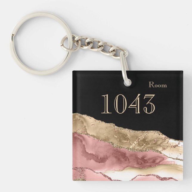 Hotell fylke resort ro goldmarble stone guld blue (Framsidan)