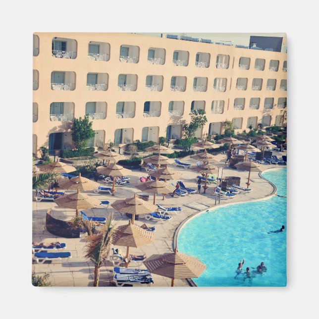 Hotell i Hurghada Magnet (Framsidan)