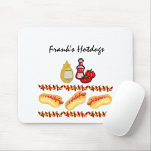 Hotell Ketchup Mustard Food Mouse Pad! Musmatta