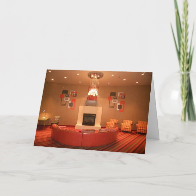 "Hotell Lobby" Snart Bättre Kort (Framsida)