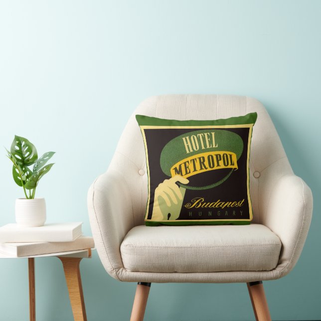 Hotell Metropol Budapest Ungern Bellhopps hatt Kudde (Stol)