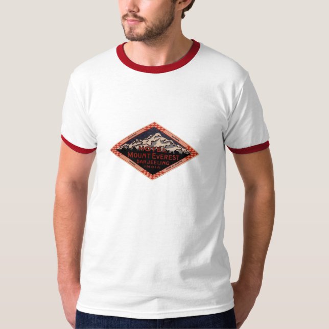 Hotell Mount Everest Darjeeling Indien T Shirt (Framsida)