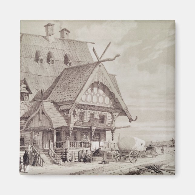 Hotell och gästbostäder magnet (Framsidan)