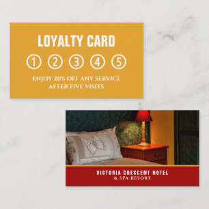 Hotell- och hotellrum, hotellverksamhet lojalitetskort