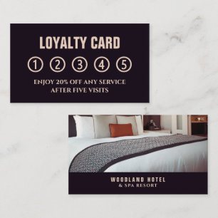 Hotell- och hotellrum, hotellverksamhet lojalitetskort