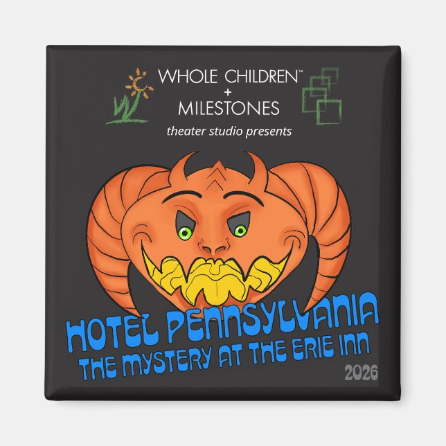 Hotell Pennsylvania teatermagnet Magnet (Framsidan)