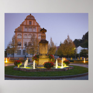 Hotell Residenzschloss Bamberg, Tyskland Poster