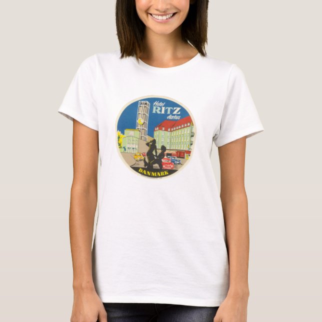 Hotell Ritz Danmark Tee Shirt (Framsida)