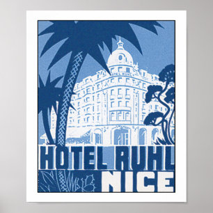 Hotell Ruhl Nice Poster