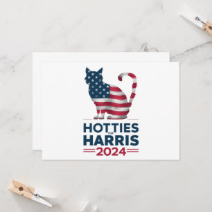 Hotell till Harris 2024 Cat Dam Kamala Harris Inbjudningar