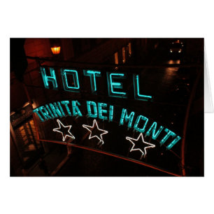 Hotell Trinita Del Monti OBS Kort