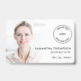 Hotellanställds fotoöverlägg ID Namn Logotyp Vit