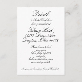 Hotelldetaljer Tilläggskort