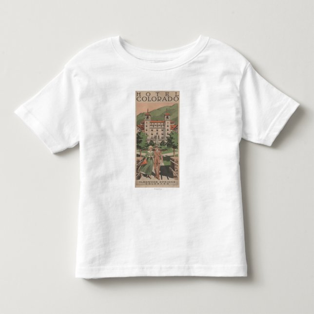 Hotellet Colorado reser affischen T Shirt (Framsida)