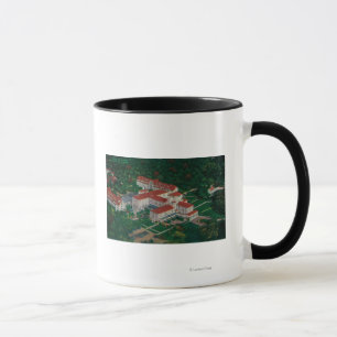 Hotellet Del Monte från airDelen Monte, CA Mugg