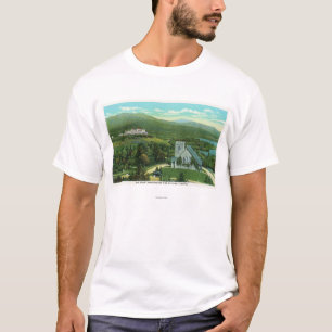 Hotellet för Mt Washington, det Stickney kapell T-shirt