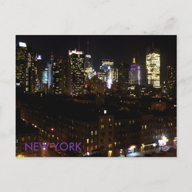 hotellet NEW YORK Vykort (Framsida)