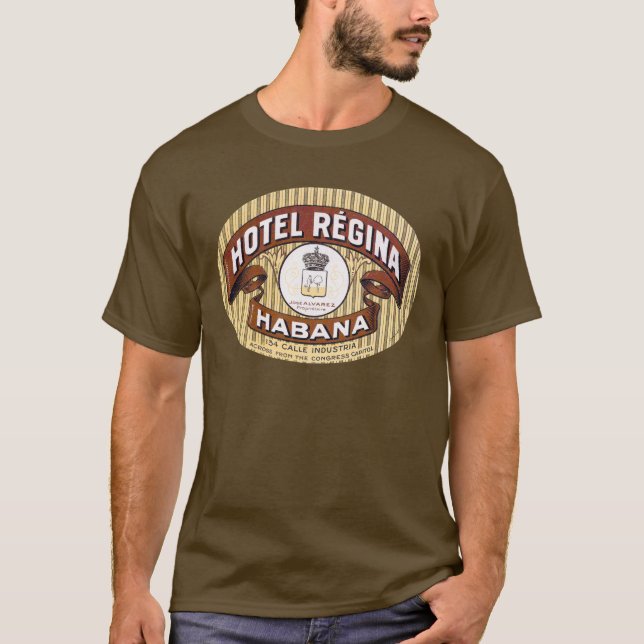 HotellRegina Habana Kuba Tee Shirt (Framsida)