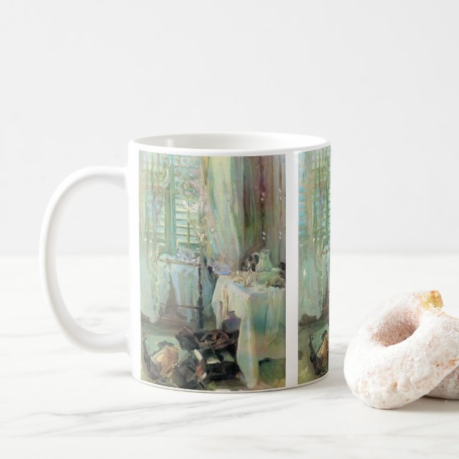 Hotellrum av John Singer Sargent Kaffemugg (Med munk)