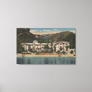 HotellSt. Catherine i Santa Catalina, Californi Canvastryck