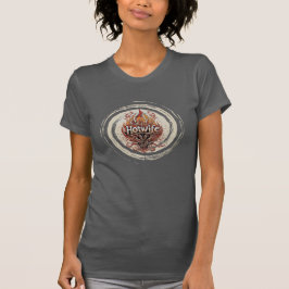 Hotfru T-shirt Retro toned Cosmic fire swirrl