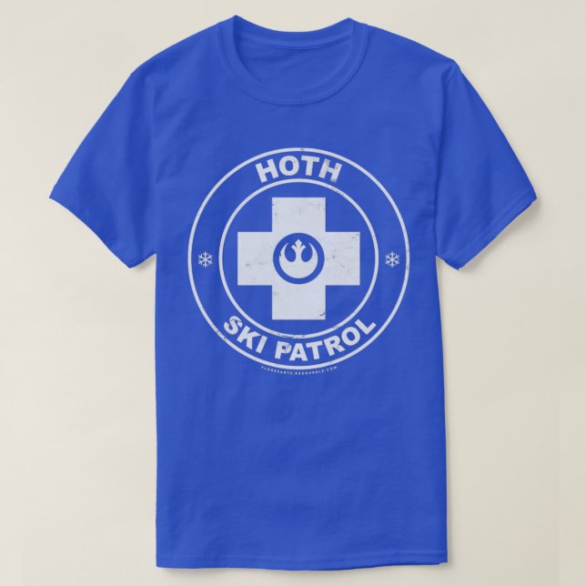 Hoth Ski Patrol T Shirt (Design framsida)