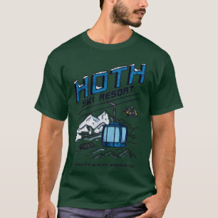 Hoth Skidort Roligt T Shirt