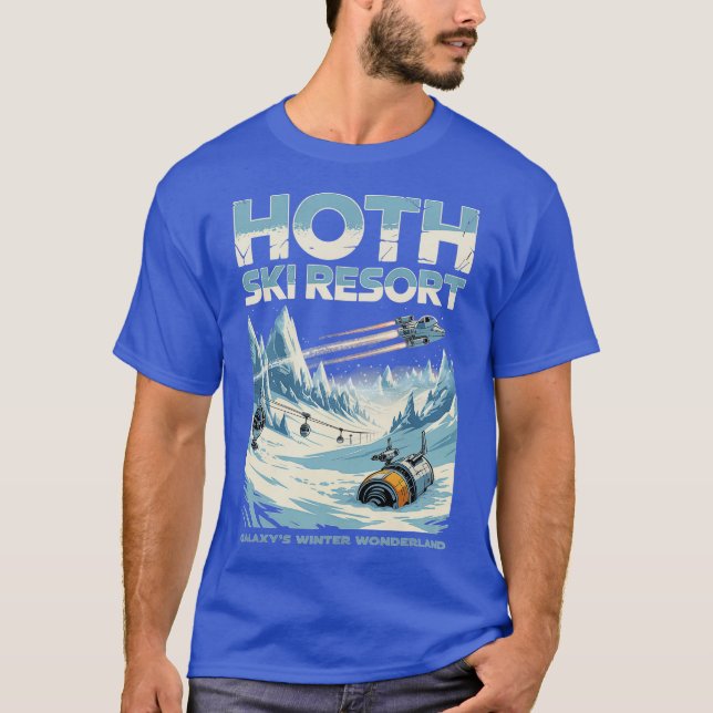 Hoth skidort t shirt (Framsida)