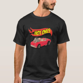 Hotjul rosa corvette diecast hett mörk T-Shirt