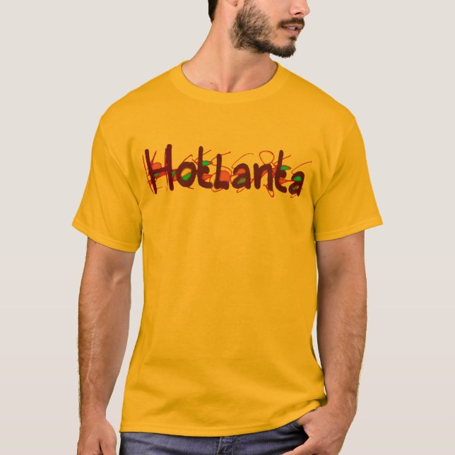 Hotlanta 2 grundläggande T-tröja T-shirt (Framsida)