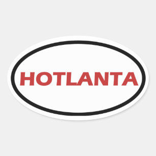 HOTLANTA OVALT KLISTERMÄRKE