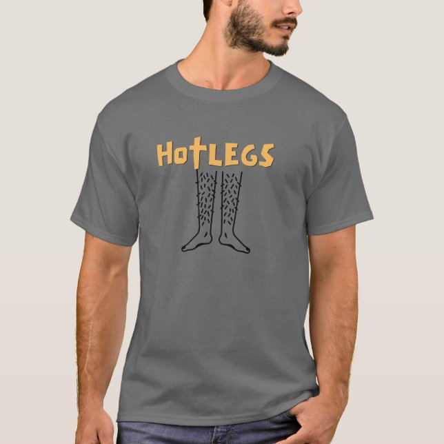Hotleg T-Shirt - Legends Sten i Tidigt 70-talet (Framsida)