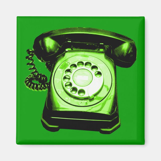 Hotline-Grönt Magnet (Framsidan)