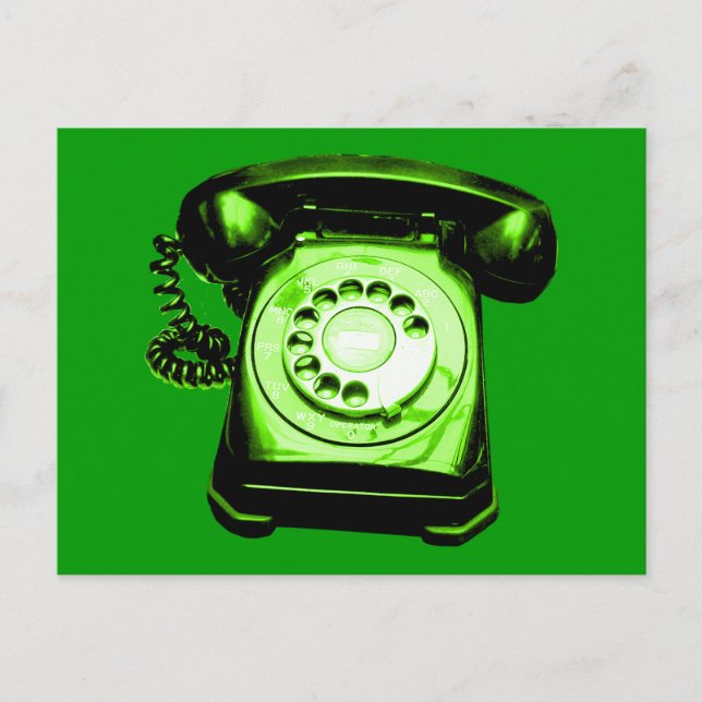 Hotline i Grönt Vykort (Framsida)