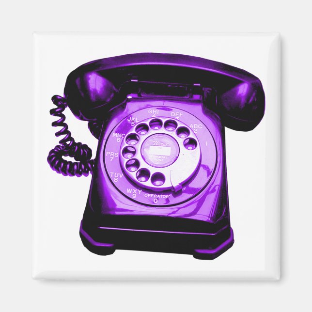 Hotline Lila Magnet (Framsidan)