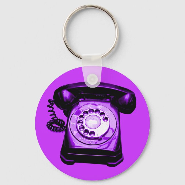 Hotline Lila Nyckelring (Framsida)