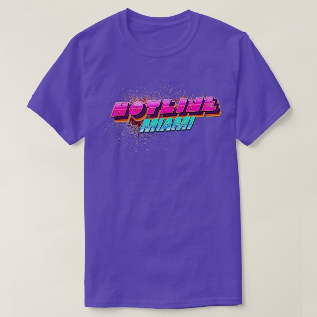 Hotline Miami T Shirt (Design framsida)