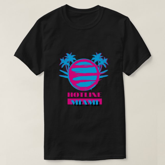 Hotline Miami Vice Essential T Shirt (Design framsida)
