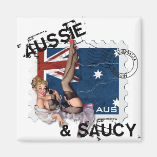 Hötorgskonsten Bitsch: Aussie & näsvis Magnet