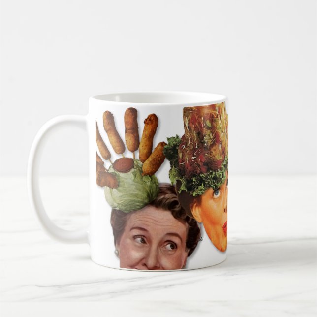 Hötorgskonsten Bitsch: Okroppsliga damer av Kaffemugg (Vänster)