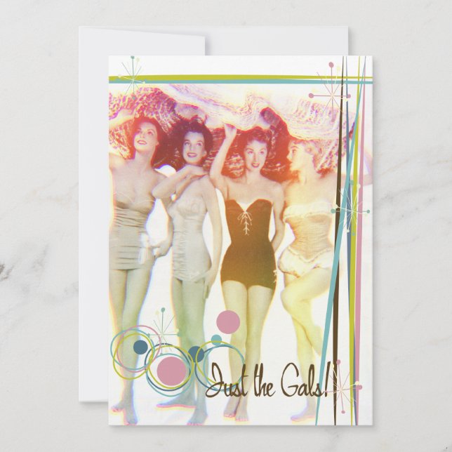 Hötorgskonsten Bitsch: Precis gal.en! Inbjudningar (Framsida)