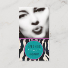 Hötorgskonsten Bitsch: Retro glamourflicka Visitkort
