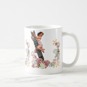Hötorgskonsten Bitsch: Upp ett Tiki träd! Kaffemugg