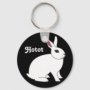 Hotot kanin nyckelring