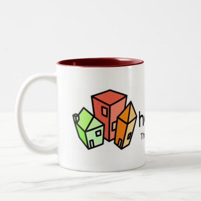 hotPadsCoffeeMug Två-Tonad Mugg (Vänster)
