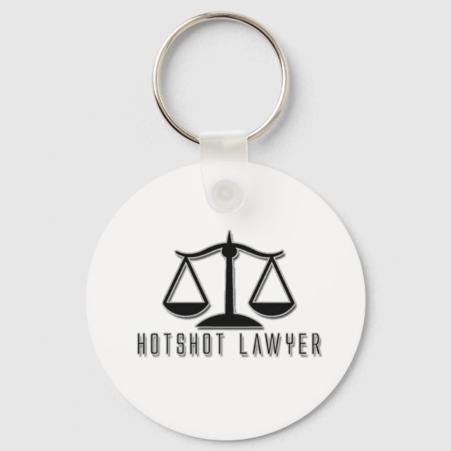 Hotshot Lawyer Nyckelring (Framsida)