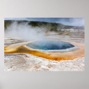 HotSpring i Yellowstone Poster